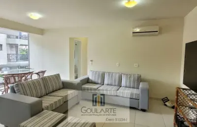 Apartamento com 2 dormitórios climatizados, lado praia - enseada - guarujá/sp.