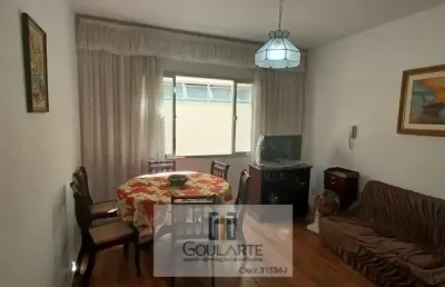 Apartamento padrão, com 2 dormitórios, à menos de 300 metro do mar, asturias-guarujá/sp