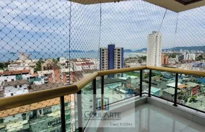 Apartamento alto padrão, 3 dormitórios sendo 1 suíte, lazer no condomínio, lado praia da enseada - guarujá/sp.