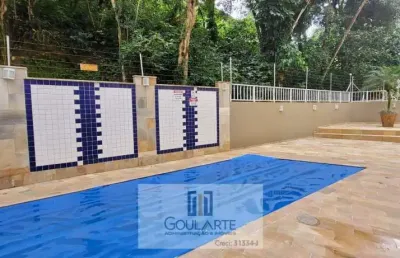 Apartamento alto padrão vista mar, 3 dormitórios sendo 1 suíte, lazer no condomínio, à menos de 100 metros do mar - astúrias-guarujá/sp