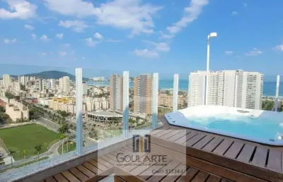 Apartamento alto padrão em condomínio clube , 2 dormitórios sendo 1 suíte, lado morro na praia da enseada-guarujá/sp.