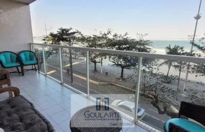 Apartamento alto padrão 'frente mar', 4 dormitórios climatizados, 'vista total mar' - pitangueiras - guarujá/sp.