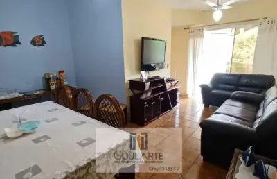 Apartamento padrão 2 dormitórios sendo um suíte com sacada lado praia na praia da enseada - guarujá/sp