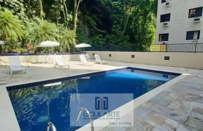 Apartamento alto padrão com 2 dormitórios sendo 1 suíte + 1 dormitório de serviço, lazer no condomínio - pitangueiras - guarujá/sp