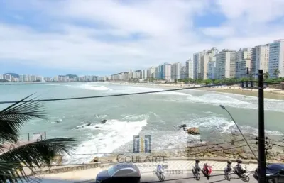 Apartamento alto padrão frente mar,  4 suítes climatizadas,*vista total mar* - pitangueiras - guarujá/sp.