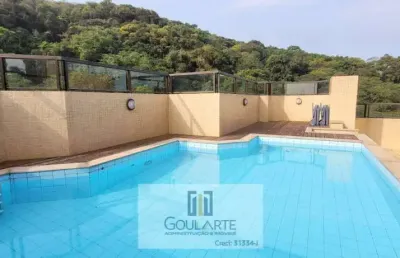 Cobertura triplex com 3 dormitórios climatizados sendo 1 suíte, lazer completo no condomínio - pitangueiras -guarujá/sp.