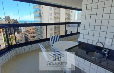 Apartamento com 4 dormitórios sendo 3 suítes, sacada gourmet, lazer no condomínio ,lado praia da enseada-guarujá/sp.