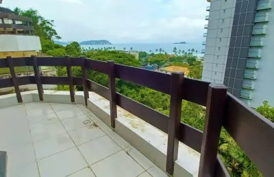 Casa com vista total do mar em lado praia da enseada-guarujá/sp.