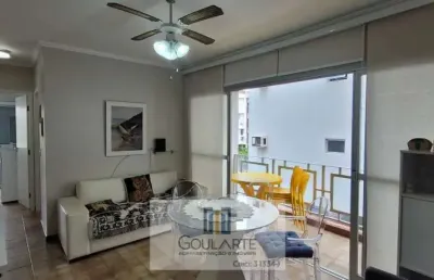 Apartamento com 2 dormitórios sendo 1 suíte, na praia da enseada - guarujá/sp.