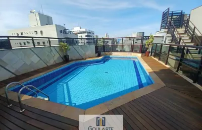 Apartamento alto padrão, 3 dormitórios, sacada gourmet, lazer completo no condomínio, pitangueiras-guarujá/sp