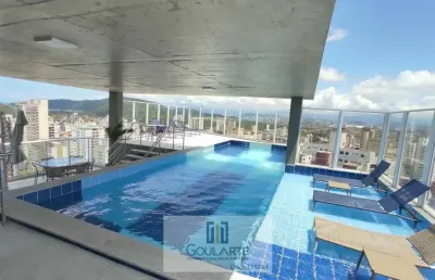 Apartamento alto padrão com  3 suítes, lazer completo no condomínio , vista mar na asturias-guarujá/sp.