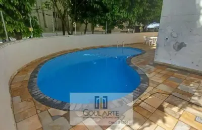 Apartamento com  4 dormitórios sendo (1 suíte/2 sociais/1 serviço) lazer no condomínio,  lado praia da enseada - guarujá/sp .