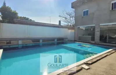 Casa alto padrão com 7 dormitórios sendo 6 suítes, lazer no quintal - pernambuco - guarujá/sp