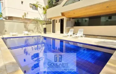 Apartamento alto padrão, 3 dormitórios sendo 1 suíte, lazer no condomínio, lado praia da enseada - guarujá/sp.