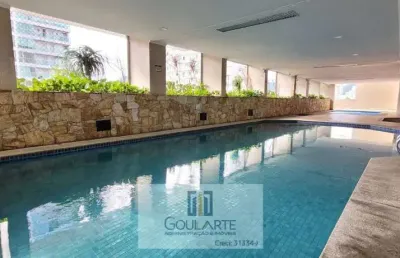 Apartamento alto padrão com acesso a sacada, 2 dormitórios sendo 1 suíte, lazer no condomínio, à 150 metros do mar - pitangueiras-guarujá/sp.