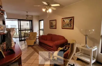 Apartamento alto padrão com sacada, 3 dormitórios sendo 1 suíte, na praia da pitangueiras-guarujá/sp.
