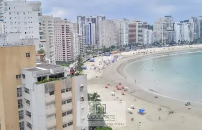 Apartamento alto padrão sacada gourmet, 3 suítes climatizadas, lazer completo no condomínio - astúrias -guarujá/sp.