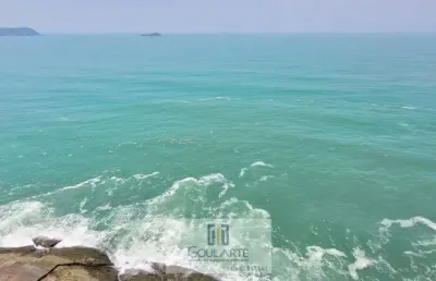 Apartamento alto padrão com sacada gourmet e vista total para o mar, 3 suítes climatizadas, lazer completo no condomínio, pitangueiras - guarujá/sp.