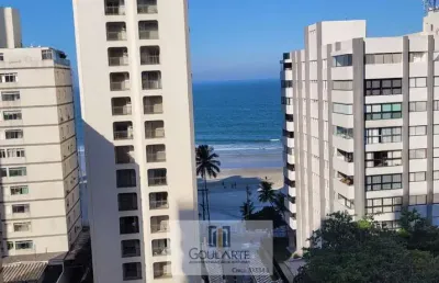 Apartamento alto padrão com sacada gourmet, 3 dormitórios sendo 1 suíte, lazer no condomínio - astúrias-guarujá/sp