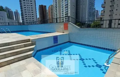 Apartamento alto padrão com 2 dormitórios, lazer no condomínio, astúrias - guarujá/sp.