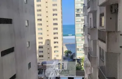 Apartamento alto padrão com 2 dormitórios climatizados + dormitório de serviço, vista parcial mar - pitangueiras-guarujá/sp.
