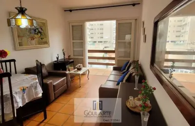 Apartamento alto padrão com 2 dormitórios com acesso a sacada, na praia das astúrias - guarujá/sp.