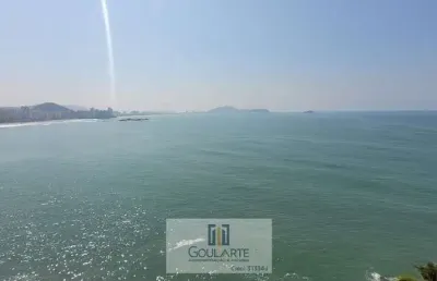 Apartamento alto padrão frente mar, 3 suítes com vista total do mar, lazer completo no condomínio - astúrias-guarujá/sp.