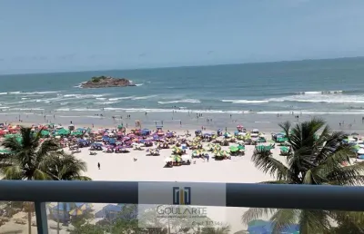 Apartamento com vista total do mar ,3 suítes, na praia de pitangueiras-guarujá/sp.