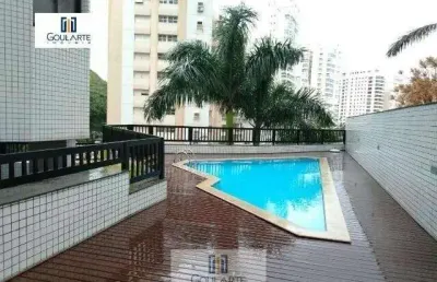 Apartamento em condomínio frente mar com lazer completo, 2 dormitórios sendo 1 suíte,  astúrias -  guarujá/sp.