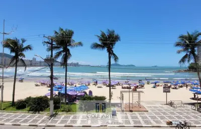 Apartamento com 4 suíte, sacada vista total para o mar na praia das astúrias-guarujá/sp.