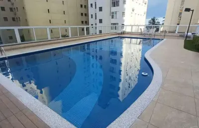 Apartamento alto padrão com 3 dormitórios sendo 1 suíte, sacada gourmet vista mar e lazer completo no condomínio na praia da pitangueiras-guarujá/sp.