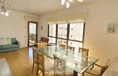 Apartamento alto padrão com 3 dormitórios sendo 1 suíte + dormitório de serviço - pitangueiras-guarujá/sp.