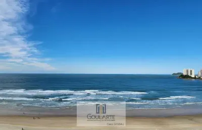 Apartamento alto padrão com sacada frente mar, 4 dormitórios sendo 1 suíte, pitangueiras-guarujá/sp.