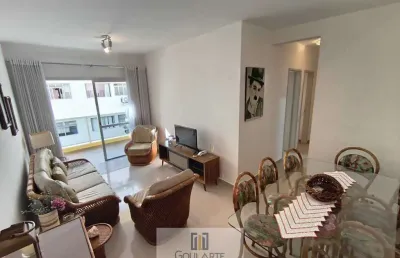 Apartamento com 2 dormitórios climatizados, lado praia da enseada - guarujá/sp.