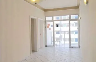 Apartamento à 150 metros do mar , 2 dormitórios na praia das pitangueiras - guarujá - sp.