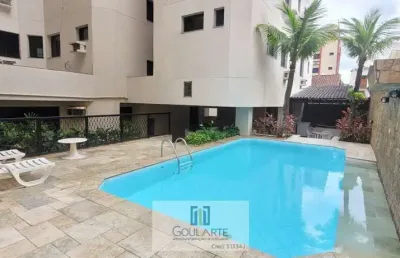 Apartamento alto padrão, 3 dormitórios sendo 2 suítes, lazer no condomínio, lado praia da enseada - guarujá/sp.