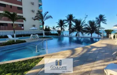 Apartamento alto padrão com 2 dormitórios climatizados sendo 1 suíte, lazer completo no condomínio, na praia das astúrias - guarujá/sp.