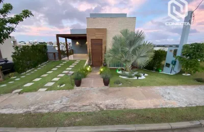 Casa com 5 dormitórios para alugar, 290 m² por r$ 14.500,00/mês - abrantes - camaçari/ba