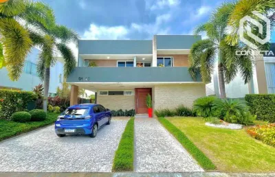 Casa com 4 dormitórios à venda, 253 m² por r$ 2.400.000,00 - abrantes - camaçari/ba