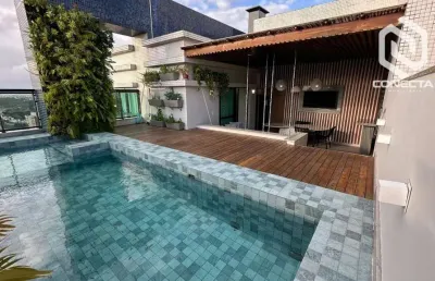 Cobertura com 3 dormitórios à venda, 213 m² por r$ 2.450.000,00 - paralela - salvador/ba