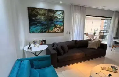 Apartamento com 3 dormitórios à venda, 135 m² por r$ 1.280.000,00 - alphaville i - salvador/ba