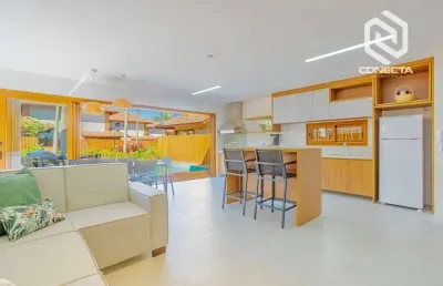 Bangalô com 4 suítes à venda, 180 m² por r$ 2.900.000 - itacimirim (monte gordo) - camaçari/ba