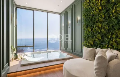 Penthouse com 4 suítes e 3 vagas em itapema-sc, centro, itapema - sc