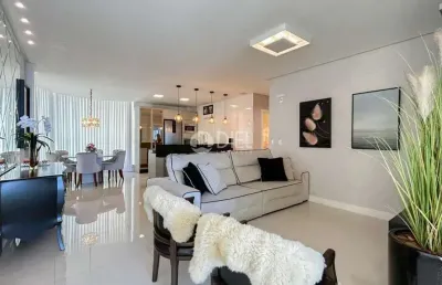 Ótimo apto mobiliado com 3 suítes e 3 vagas!, meia praia, itapema - sc