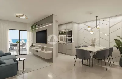 Apartamento 2 dorm. 2 suítes no morretes-sc, morretes, itapema - sc