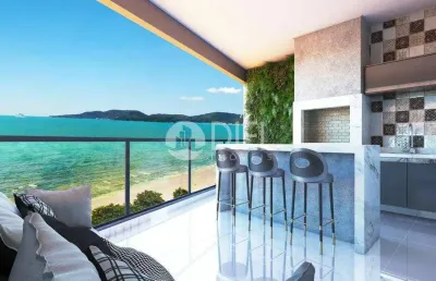 Apartamento 4 suítes 3 vagas frente mar porto belo, pereque, porto belo - sc