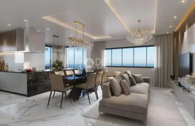 Apartameno com 4 dormitório sendo 4 suítes, centro, itapema - sc