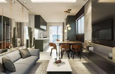 Apartamento com 1 suíte e 1 dormitório em itapema, morretes, itapema - sc