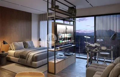 O seu apartamento confortável com 1 suíte!, vivapark, porto belo - sc