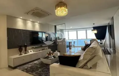 Um belo apartamento com 4 suítes!!, meia praia, itapema - sc